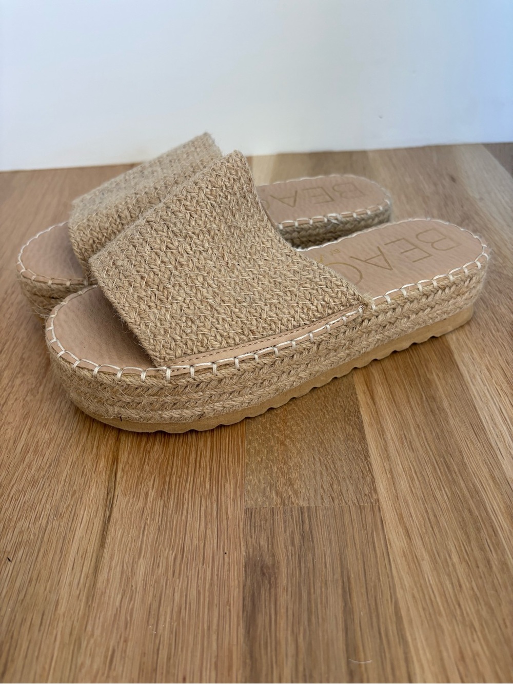 Beach by Matisse woven platform sandal